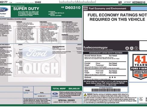 Used 2019 Ford F250 Platinum w/ Platinum Ultimate Package image 21