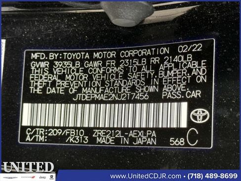 Used 2022 Toyota Corolla LE image 32