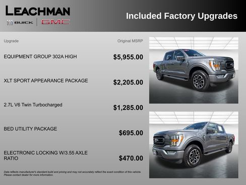 Used 2023 Ford F150 XLT w/ Equipment Group 302A High AWD/4WD image 10