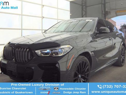 Used 2022 BMW X6 M50i w/ Executive Package AWD/4WD image 1
