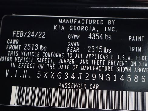 Certified 2022 Kia K5 EX w/ EX Premium Package image 58