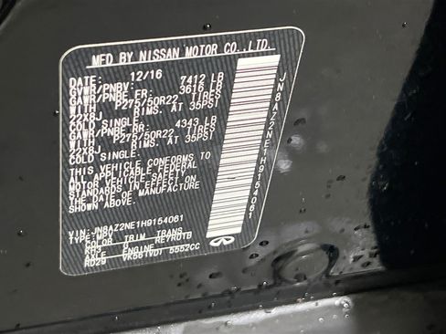 Used 2017 INFINITI QX80 4WD w/ Driver Assistance Package image 34