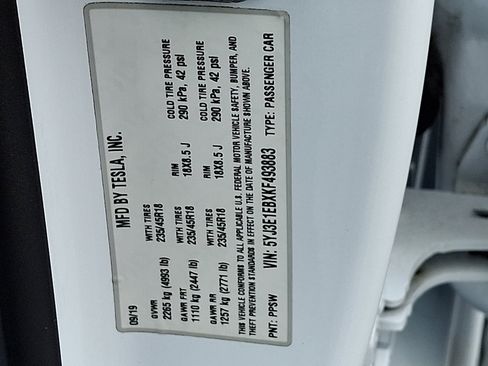 Used 2019 Tesla Model 3 Performance image 26