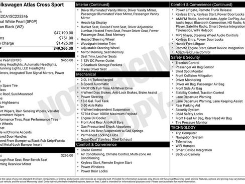 Used 2025 Volkswagen Atlas Cross Sport SEL image 14