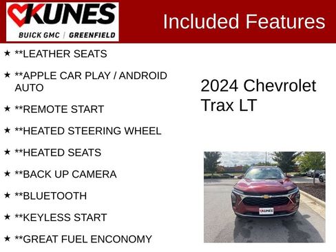 Used 2024 Chevrolet Trax LT w/ Driver Confidence Package image 2