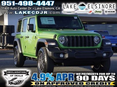 New 2026 Jeep Wrangler Sport S