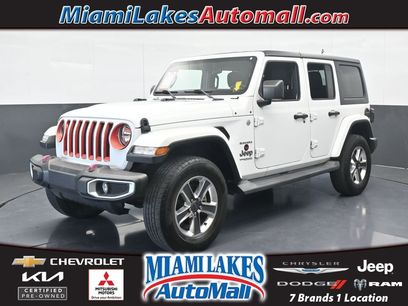 Used 2020 Jeep Wrangler Unlimited Sahara w/ Safety Group
