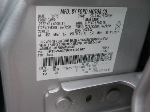Used 2016 Ford F350 Platinum w/ FX4 Off-Road Package AWD/4WD image 32