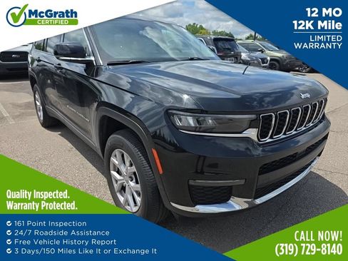 Used 2022 Jeep Grand Cherokee L Limited AWD/4WD image 1