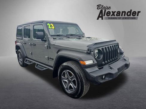 Used 2023 Jeep Wrangler Unlimited Sport AWD/4WD image 1