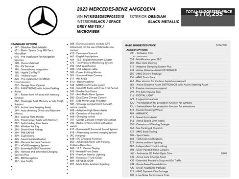 Used 2023 Mercedes-Benz EQE AMG 4MATIC Sedan image 75
