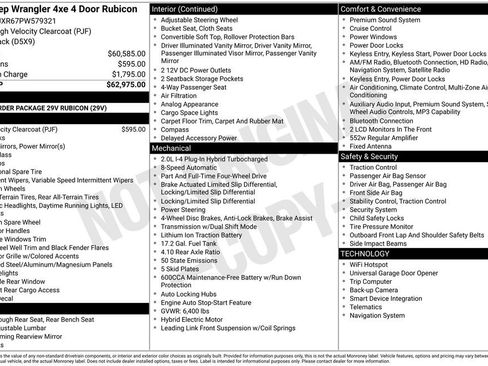 Used 2023 Jeep Wrangler Unlimited Rubicon 4xe image 5