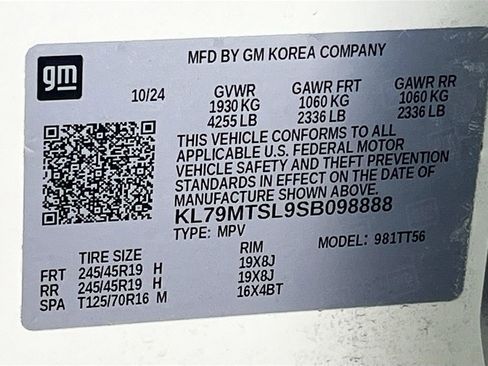 Used 2025 Chevrolet TrailBlazer RS w/ Convenience Package image 27