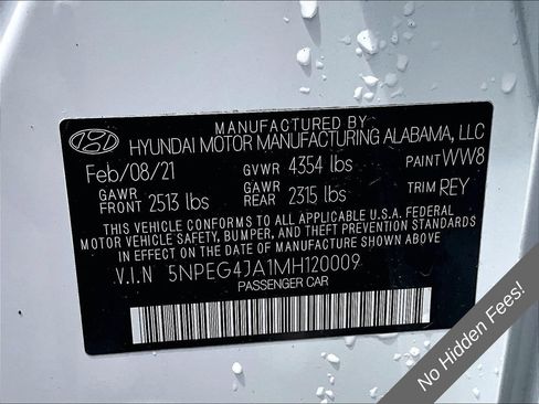 Used 2021 Hyundai Sonata SE w/ Winter Weather Package FWD image 26