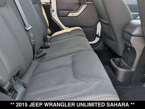 Used 2015 Jeep Wrangler Unlimited Sahara AWD/4WD image 24