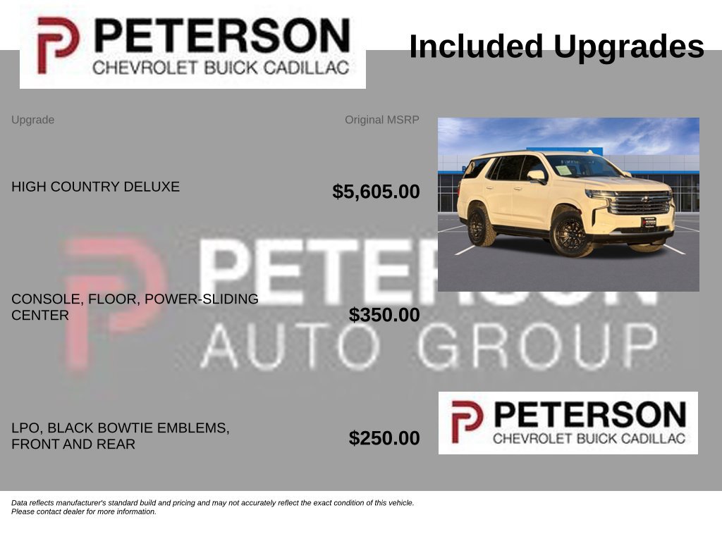 Used 2021 Chevrolet Tahoe High Country AWD/4WD image 11