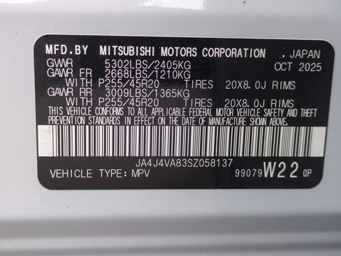 Used 2025 Mitsubishi Outlander SE AWD/4WD image 37