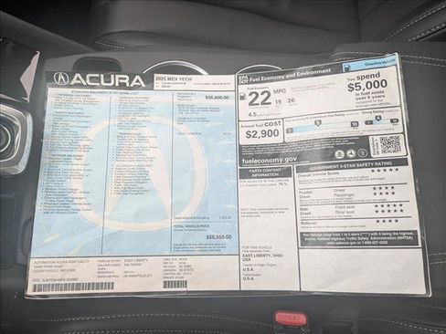 Used 2025 Acura MDX FWD w/ Technology Package image 18