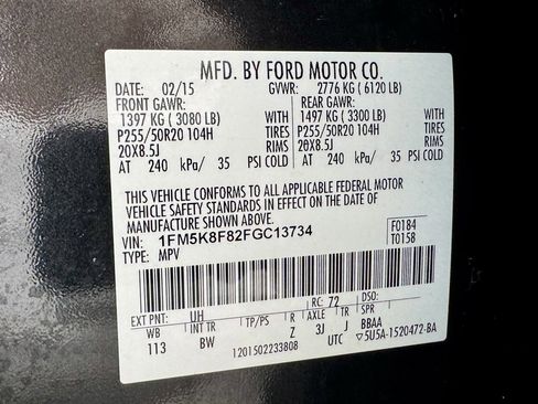 Used 2015 Ford Explorer Limited image 20