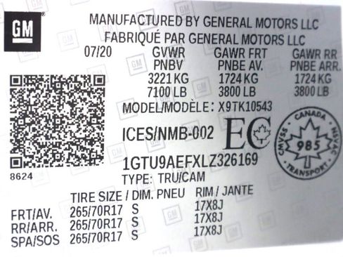 Used 2020 GMC Sierra 1500 4x4 Crew Cab w/ Sierra Value Package image 41