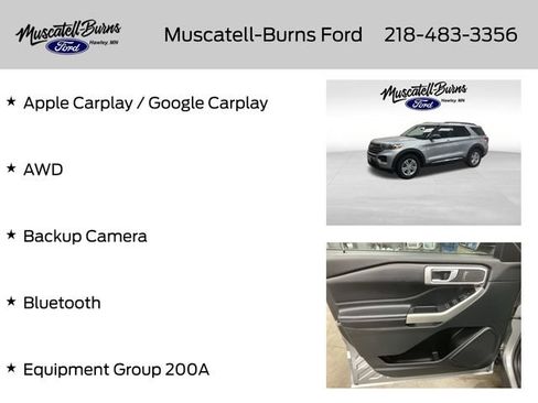 Used 2023 Ford Explorer XLT AWD/4WD image 7