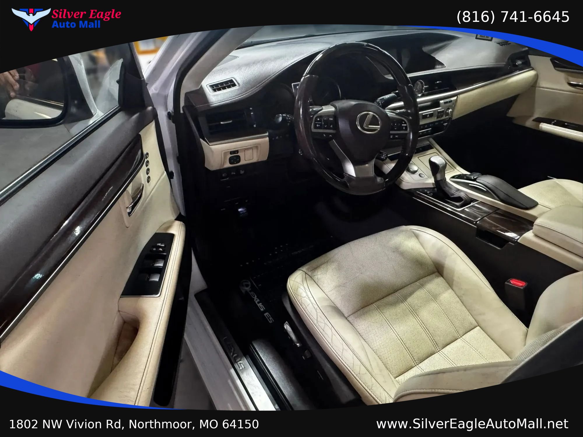 Used 2016 Lexus ES 350 w/ Luxury Package w/Wood Trim FWD image 13