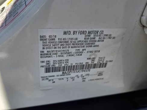 Used 2018 Ford EcoSport SE FWD image 19