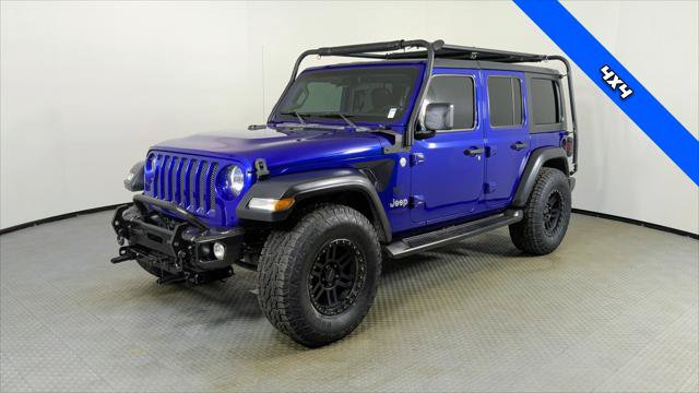 Used 2020 Jeep Wrangler Unlimited Sport AWD/4WD image 2