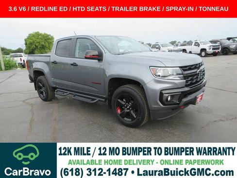 Certified 2021 Chevrolet Colorado LT w/ Redline Special Edition AWD/4WD image 1