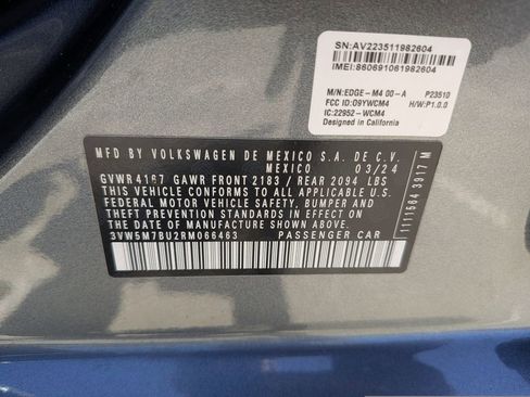 Used 2024 Volkswagen Jetta S FWD image 34