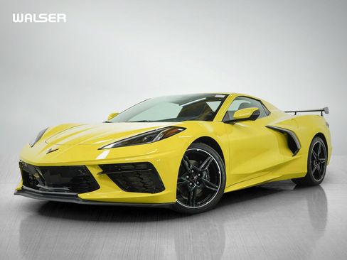 Used 2024 Chevrolet Corvette Stingray Premium Conv w/ Stealth Interior Trim Package RWD image 1