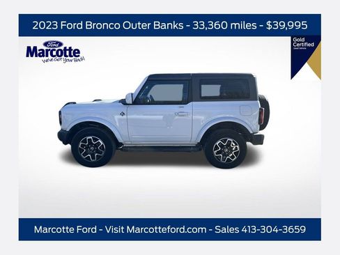 Certified 2023 Ford Bronco Outer Banks image 1