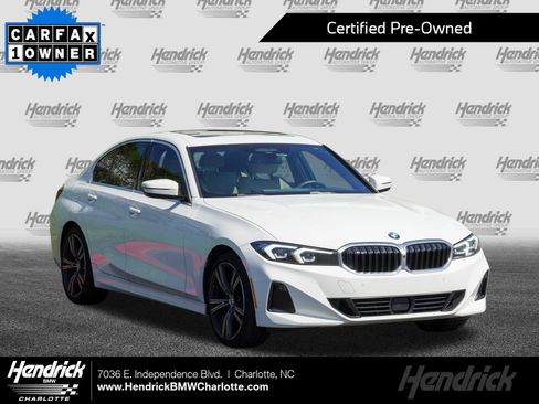 Certified 2024 BMW 330i Sedan RWD image 1