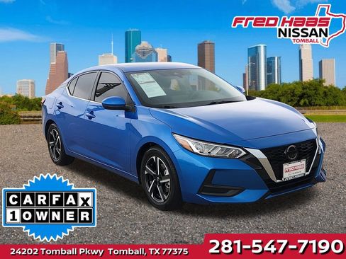 Used 2023 Nissan Sentra SV w/ All-Weather Package FWD image 1