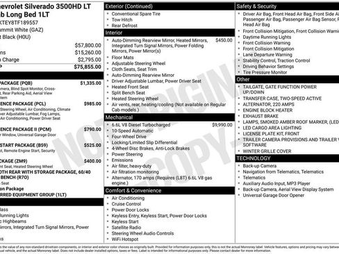 New 2026 Chevrolet Silverado 3500 LT w/ Safety Package AWD/4WD image 5