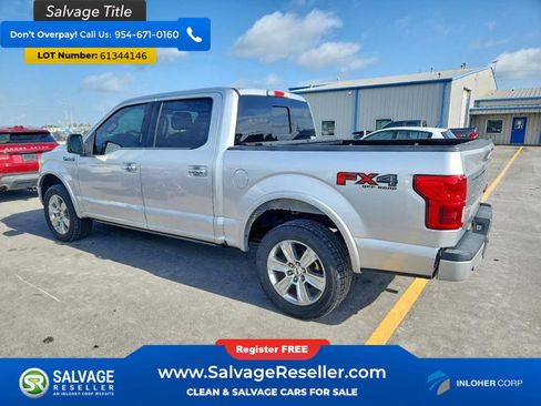 Used 2018 Ford F150 Platinum w/ Equipment Group 701A Luxury AWD/4WD image 3