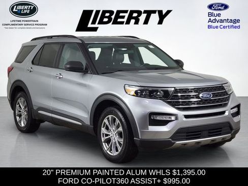 Certified 2022 Ford Explorer XLT w/ Equipment Group 202A image 1