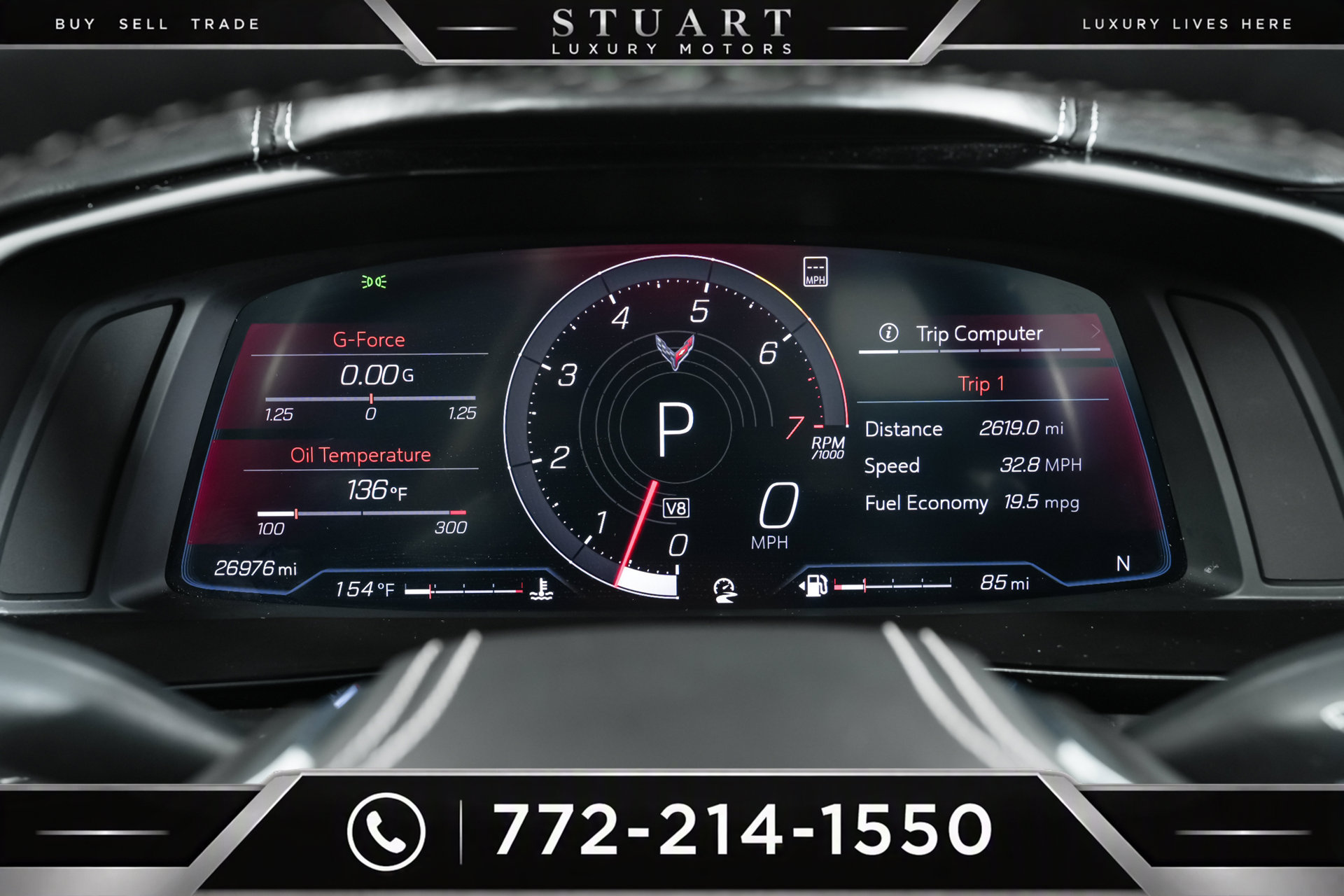 Used 2021 Chevrolet Corvette Stingray Premium Cpe w/ Z51 Performance Package RWD image 16
