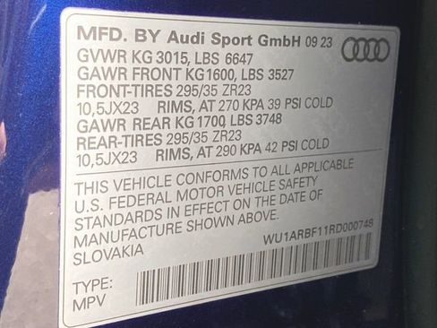 Used 2024 Audi RS Q8 w/ Black Optic Package AWD/4WD image 35