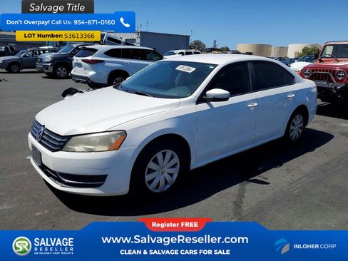 Used 2013 Volkswagen Passat 2.5 S FWD image 1