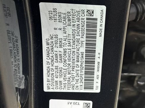 Used 2023 Honda Civic Touring image 36