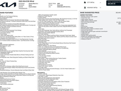 Used 2023 Kia EV6 Wind w/ Wind Technology Package image 11