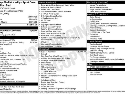 Used 2021 Jeep Gladiator Sport image 21