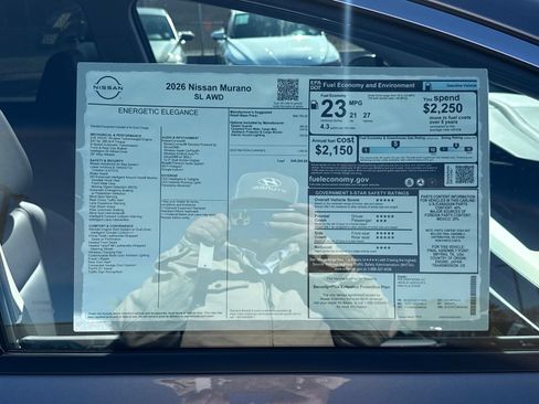 New 2026 Nissan Murano SL AWD/4WD image 31
