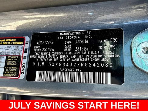Used 2024 Kia K5 EX FWD image 23