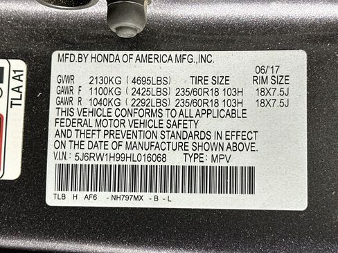 Used 2017 Honda CR-V Touring image 12