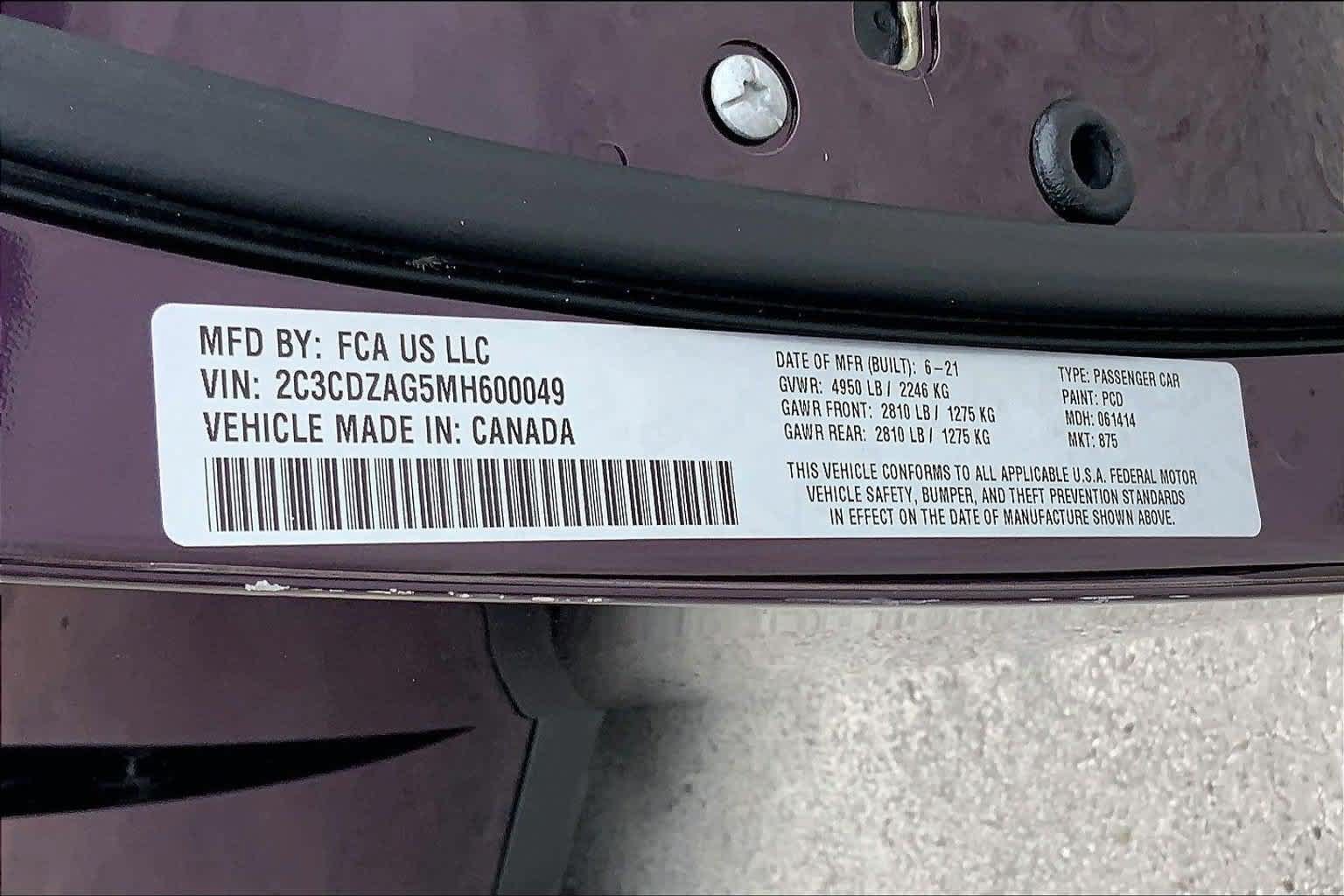 Used 2021 Dodge Challenger SXT RWD image 19