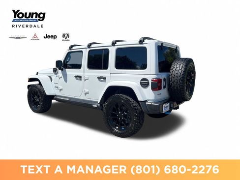 Used 2023 Jeep Wrangler Unlimited Sahara w/ Cold Weather Group AWD/4WD image 3