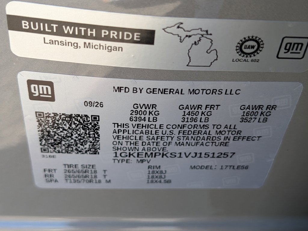 New 2027 GMC Acadia AT4 w/ AT4 Reserve Package AWD/4WD image 38
