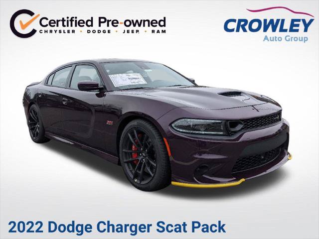 Certified 2022 Dodge Charger Scat Pack w/ Dynamics Package RWD image 1